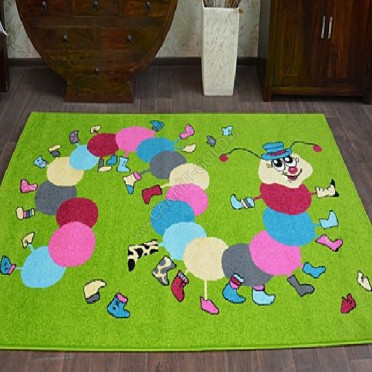 Детский ковер Agnella Funky Top Iwo green