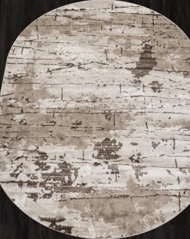 Ковер российский F174 ALABAMA (Хит-сет, бежевый) овальный
