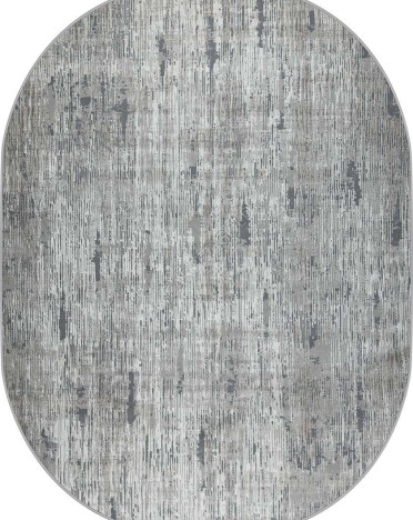 Ковер турецкий 36866A Amber овальный (Хит-сет, бежевый)