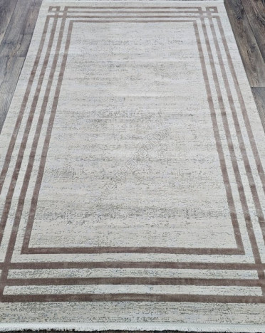 Ковер турецкий 03869A BOSTON (Вискоза, бежевый)