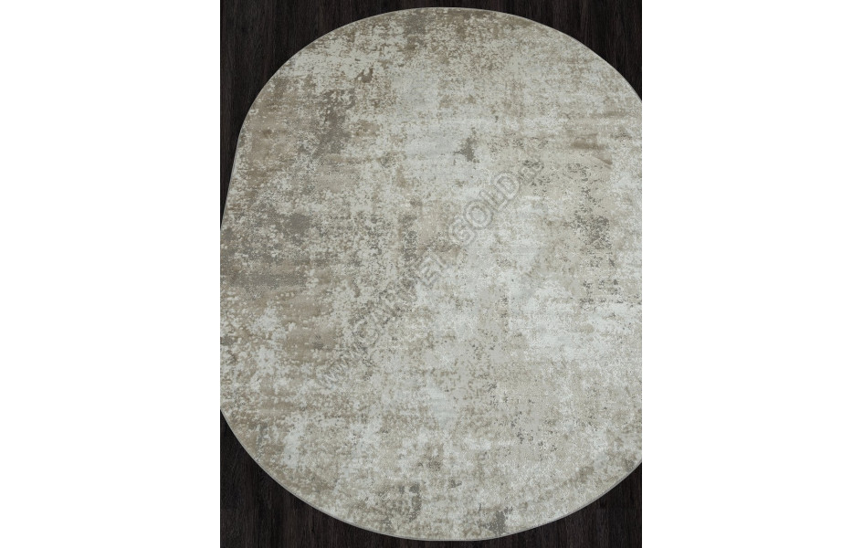 Ковер F198 - BEIGE - Овал - коллекция SIRIUS