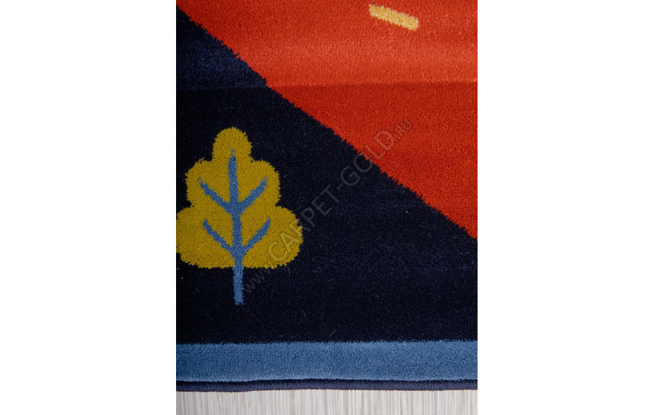 Ковер польский Angella Standard Budi navy blue