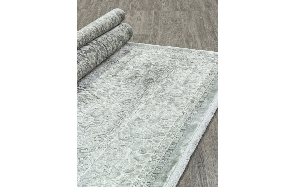 Ковер A028AF - GREY / L.GREY - Прямоугольник - коллекция EMPEROS