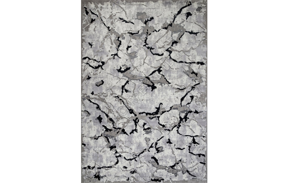 Ковер F289 - DARK GRAY - Прямоугольник - коллекция PALERMO